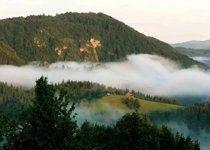 Smještaj na farmi Tourist Farm Strle With Great Local Food Cerknica